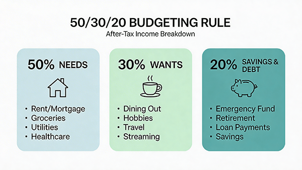 Beginner Budgeting Infographic