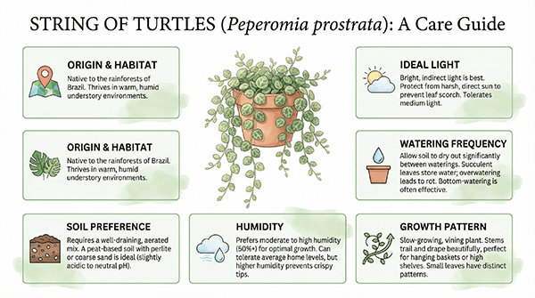 Houseplant Care Infographic