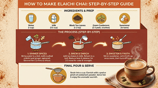 Elaichi Chai Recipe Explainer