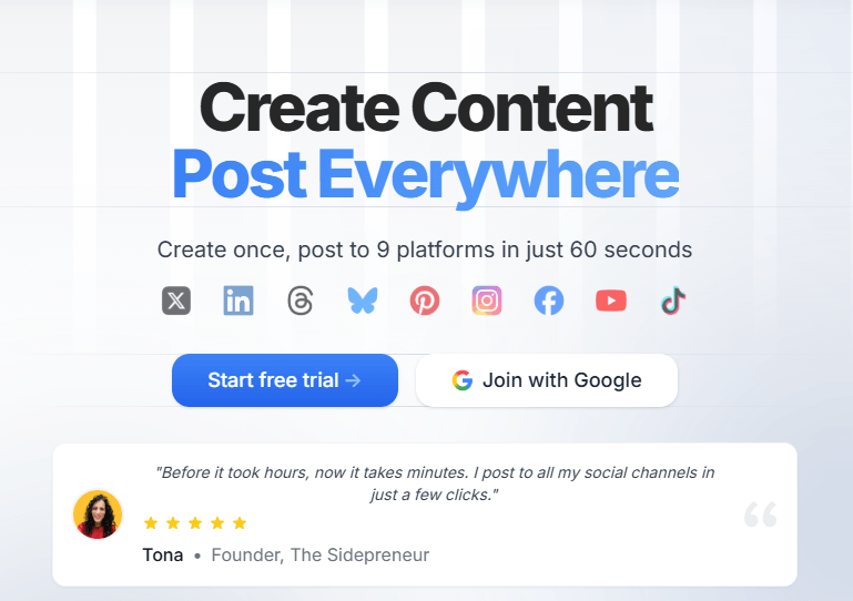 SocialRails Homepage