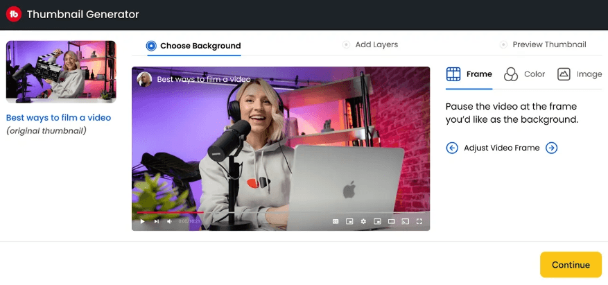 TubeBuddy Thumbnail Generator