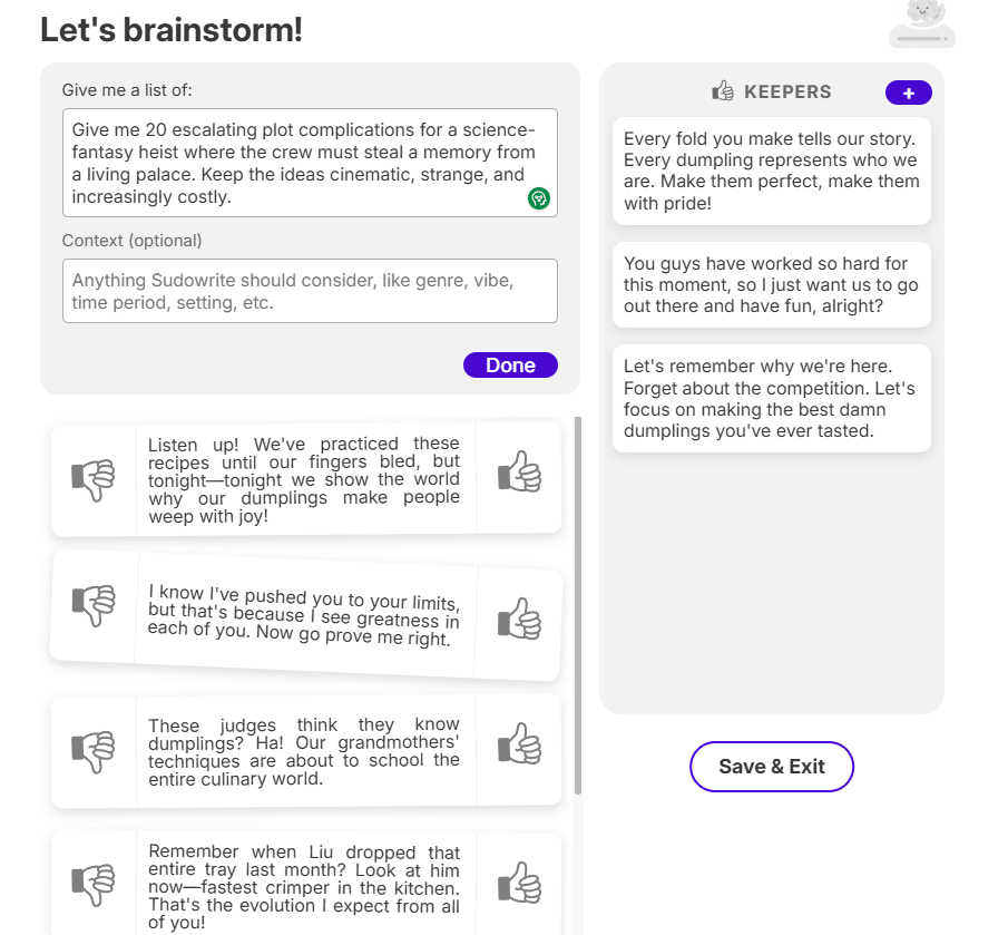 Brainstorm Tool