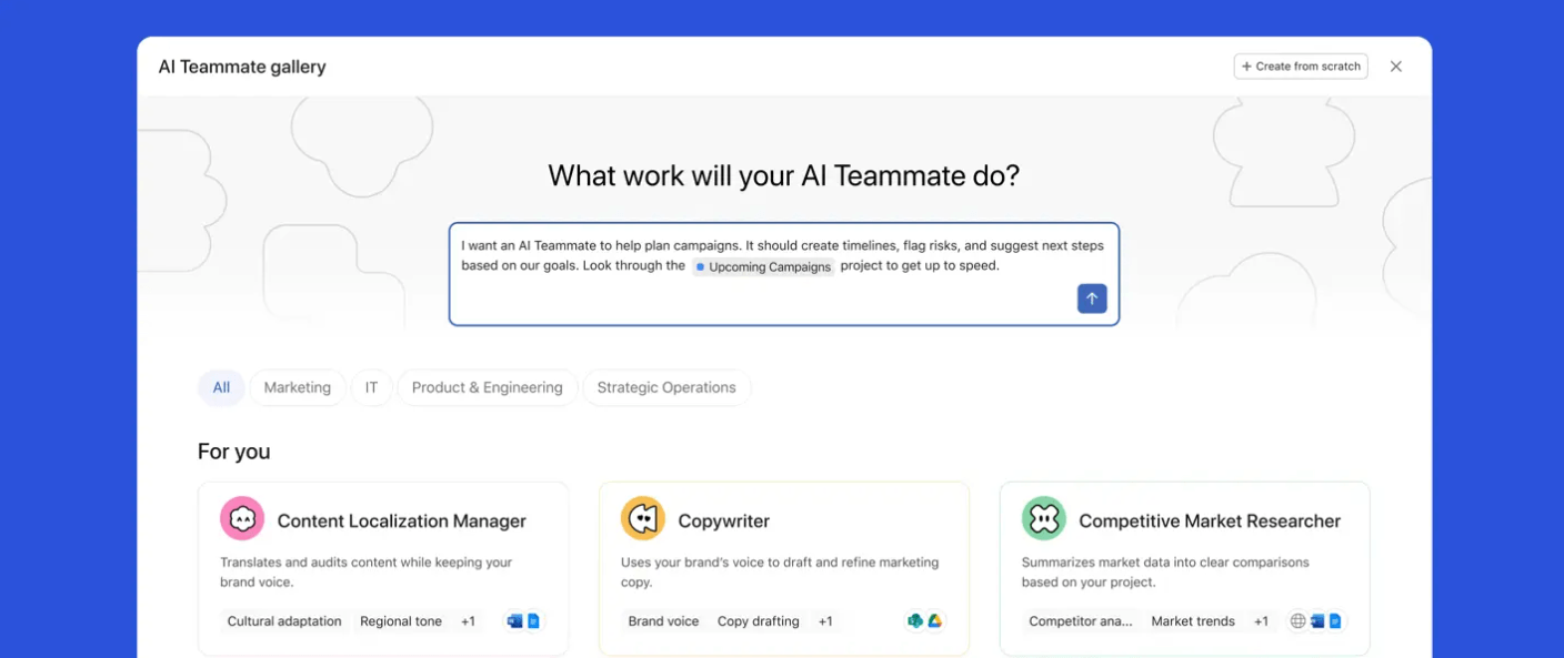 Asana AI Template