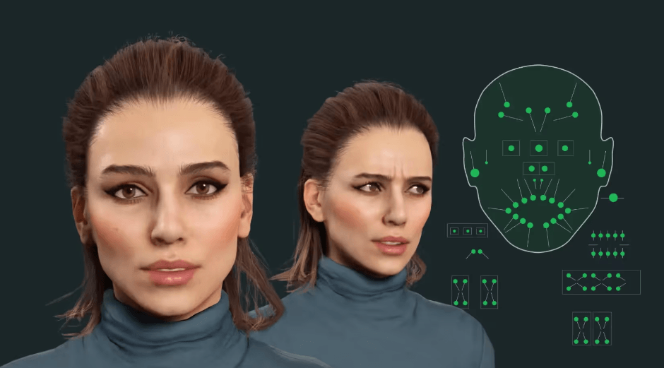 Convai lip-sync and facial animation visual