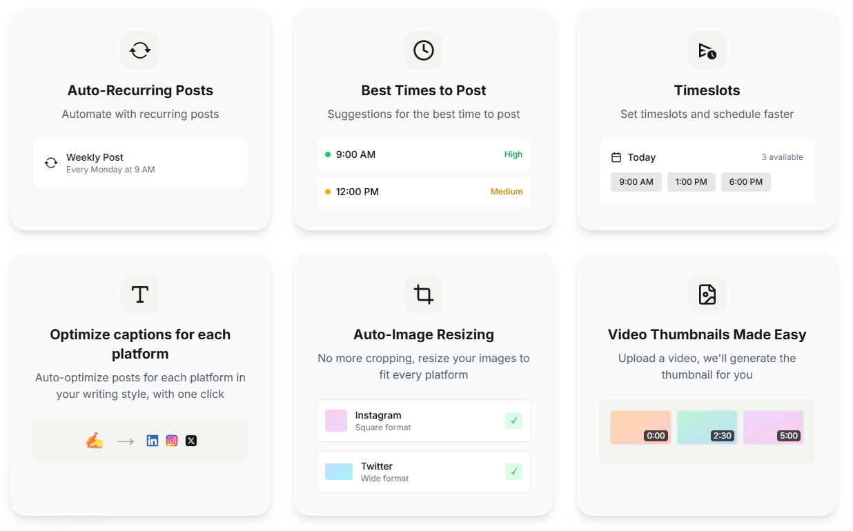 SocialRails Scheduling and Optimization Tools