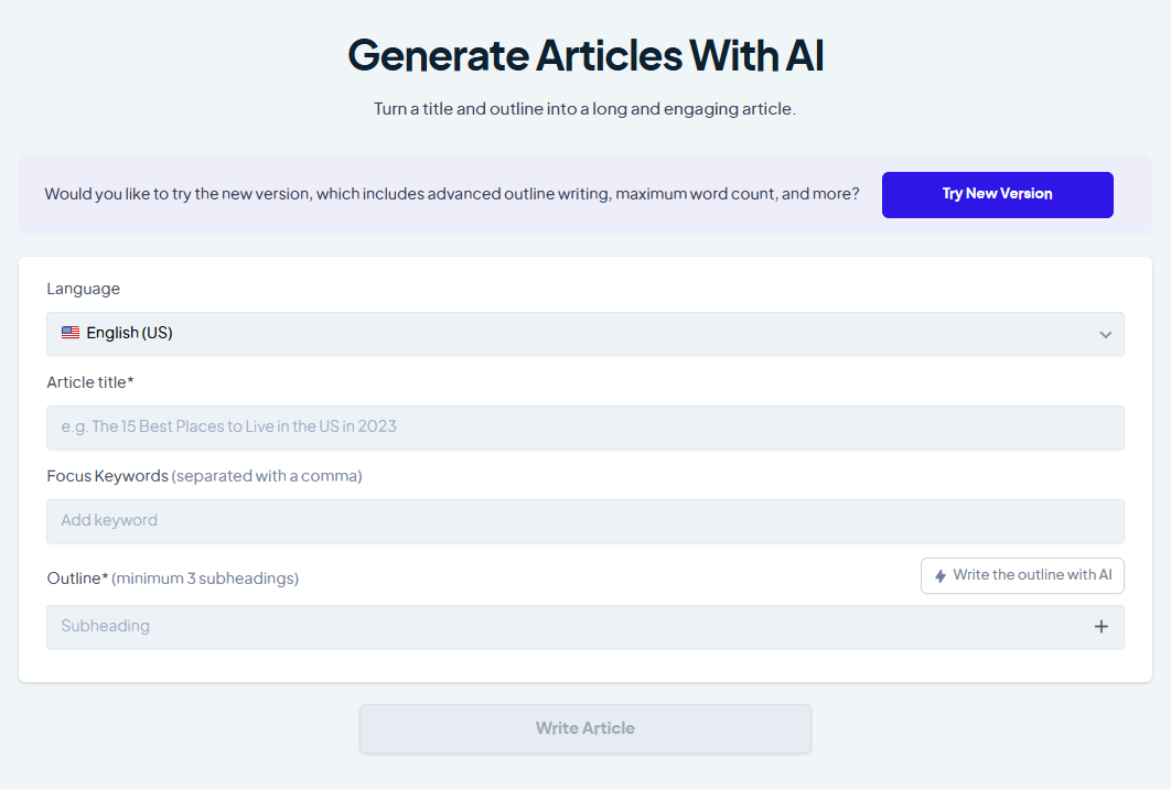 Copymatic Generate Articles with AI